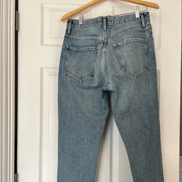 Agolde Riley crop jeans in size 28 "Blue" wash - Picture 4 of 5